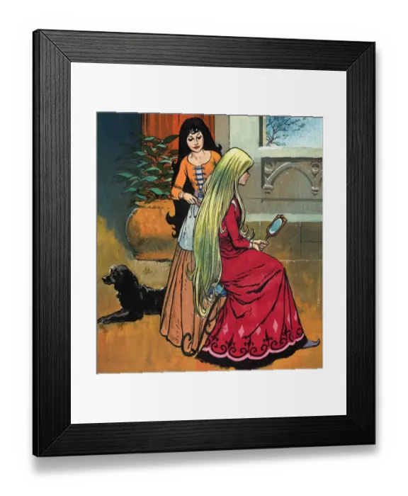 Framed Print : The Enchanted Lion Framed Print : The Enchanted Lion