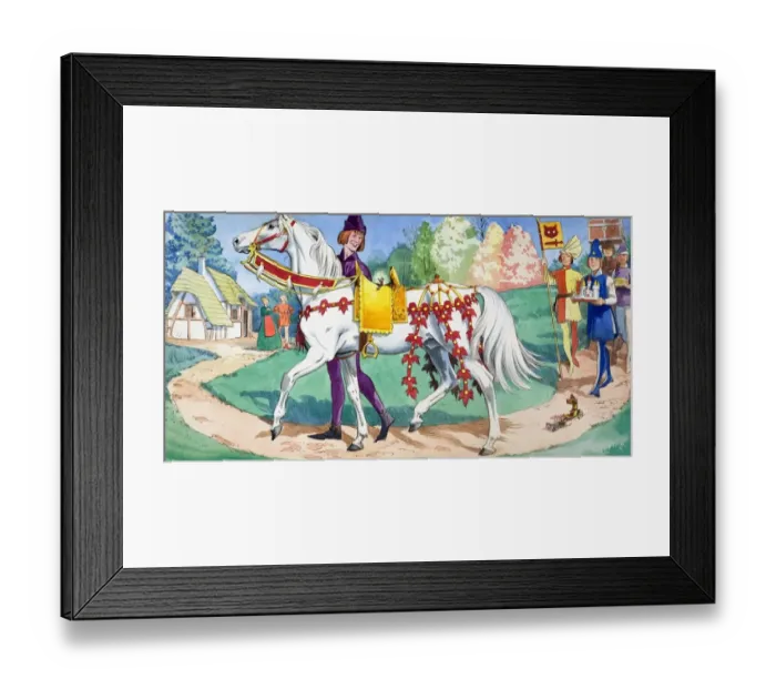 Framed Print : The Story of Tom Thumb Framed Print : The Story of Tom Thumb