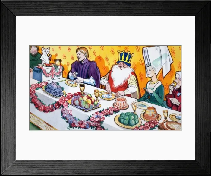 Framed Print : The Story of Puss-in-Boots Framed Print : The Story of Puss-in-Boots