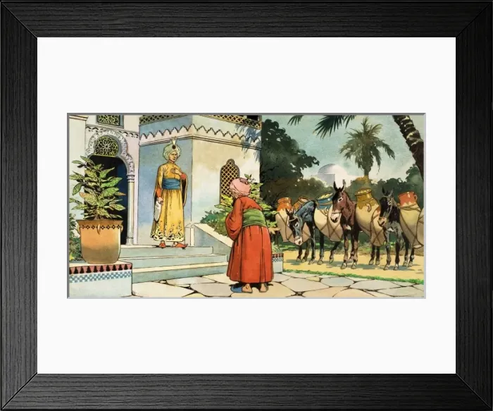 Framed Print : Ali Baba. From Playhour (1958) Framed Print : Ali Baba. From Playhour (1958)