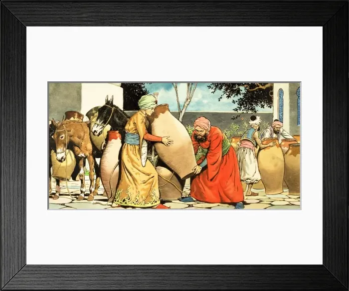 Framed Print : Ali Baba. From Playhour (1958) Framed Print : Ali Baba. From Playhour (1958)
