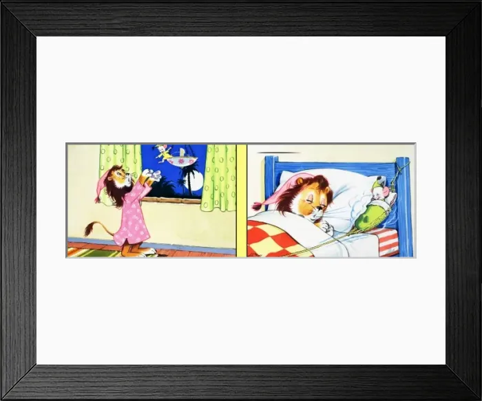 Framed Print : Leo the Friendly Lion Framed Print : Leo the Friendly Lion