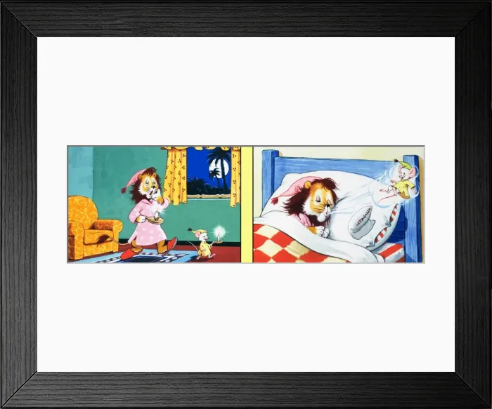 Framed Print : Leo the Friendly Lion Framed Print : Leo the Friendly Lion