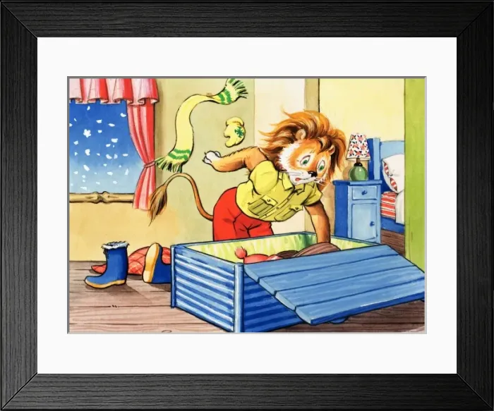 Framed Print : Leo the Friendly Lion Framed Print : Leo the Friendly Lion