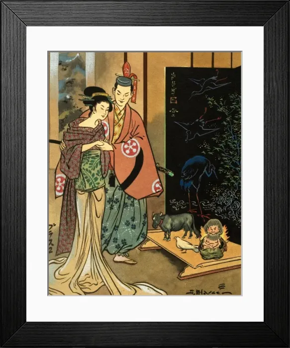 Framed Print : The Story of Pear Blossom Framed Print : The Story of Pear Blossom