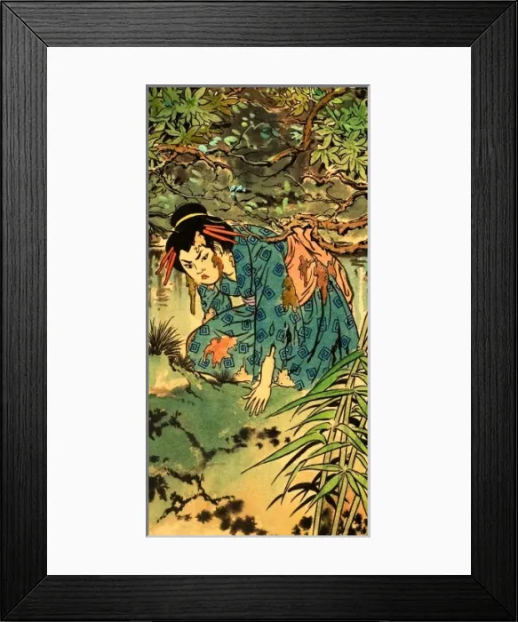 Framed Print : The Story of Pear Blossom Framed Print : The Story of Pear Blossom