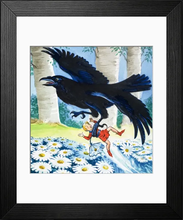 Framed Print : The Story of Tom Thumb Framed Print : The Story of Tom Thumb