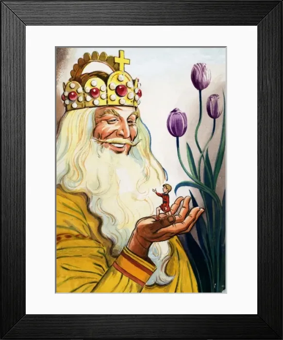 Framed Print : The Story of Tom Thumb Framed Print : The Story of Tom Thumb