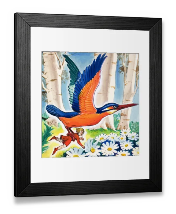 Framed Print : The Story of Tom Thumb Framed Print : The Story of Tom Thumb