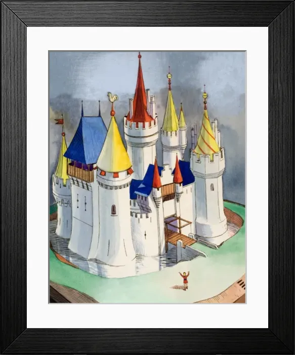 Framed Print : The Story of Tom Thumb Framed Print : The Story of Tom Thumb