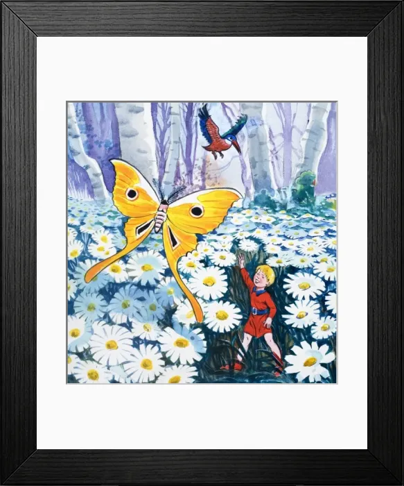 Framed Print : The Story of Tom Thumb Framed Print : The Story of Tom Thumb