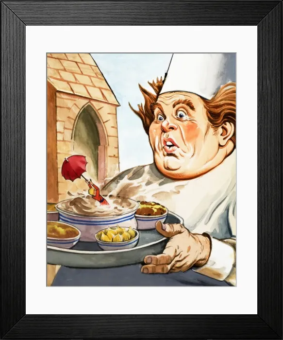 Framed Print : The Story of Tom Thumb Framed Print : The Story of Tom Thumb