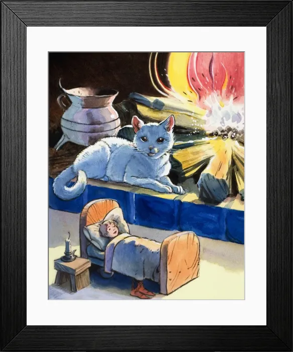 Framed Print : The Story of Tom Thumb Framed Print : The Story of Tom Thumb