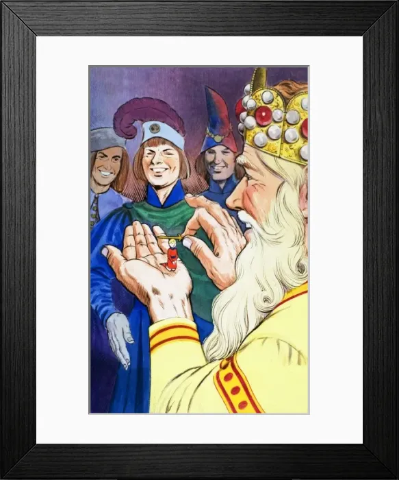 Framed Print : The Story of Tom Thumb Framed Print : The Story of Tom Thumb