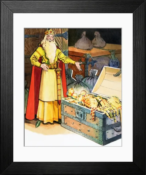 Framed Print : The Story of Tom Thumb Framed Print : The Story of Tom Thumb