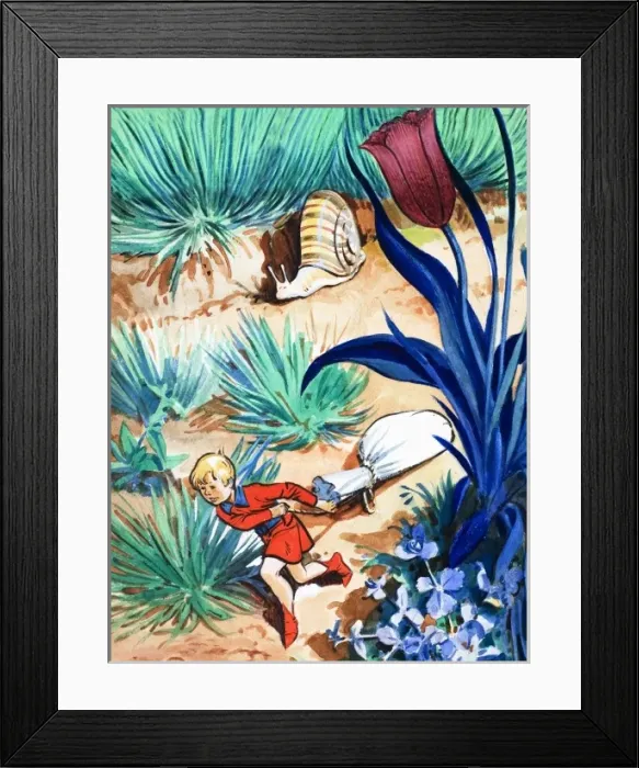 Framed Print : The Story of Tom Thumb Framed Print : The Story of Tom Thumb