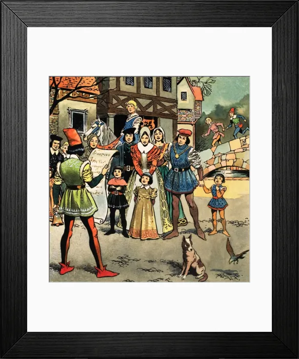 Framed Print : The Dancing Princesses Framed Print : The Dancing Princesses