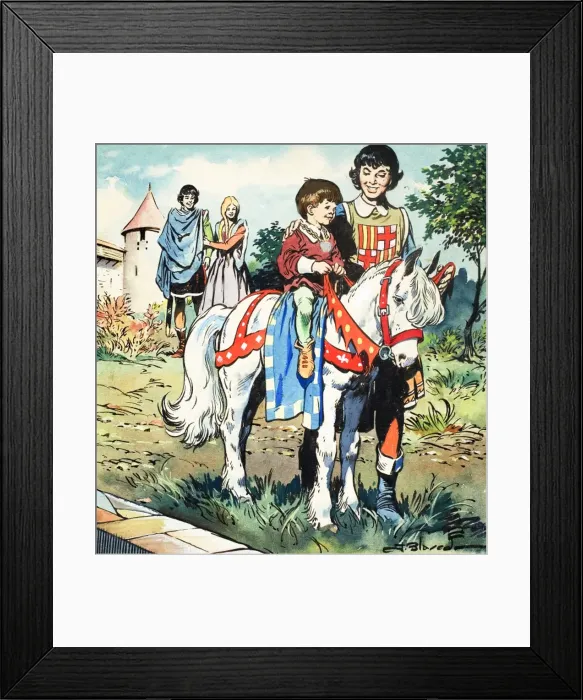 Framed Print : The Story of Rumpelstiltskin Framed Print : The Story of Rumpelstiltskin