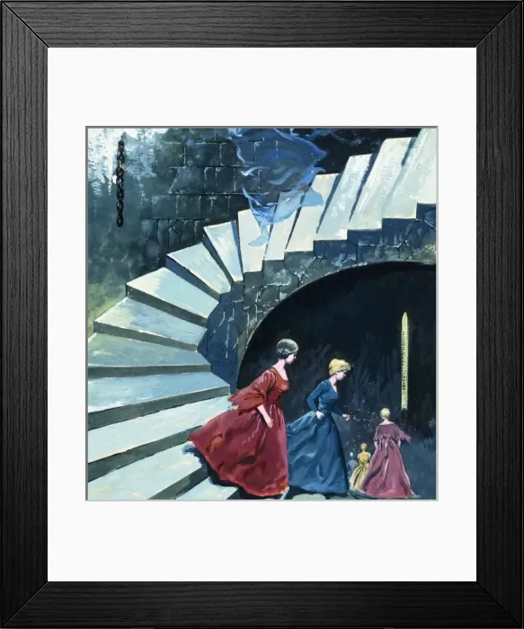 Framed Print : The Dancing Princesses Framed Print : The Dancing Princesses