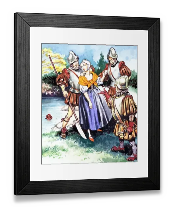 Framed Print : Captured by soldiers Framed Print : Captured by soldiers