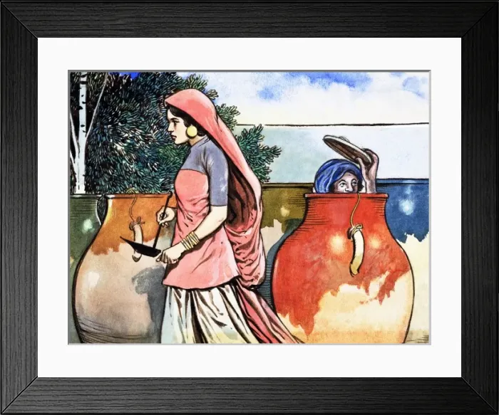 Framed Print : Ali Baba. From Playhour (1958) Framed Print : Ali Baba. From Playhour (1958)