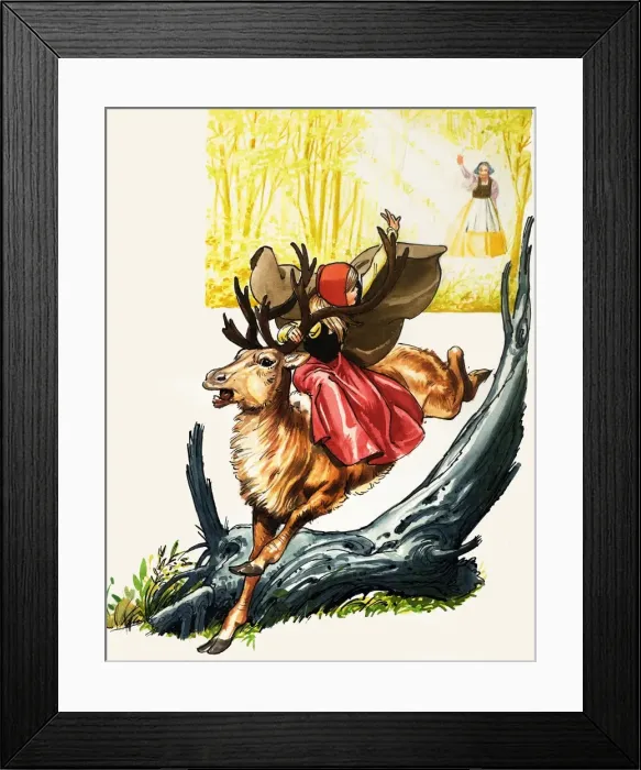 Framed Print : Tales from Many Lands: Queen of the Snow Framed Print : Tales from Many Lands: Queen of the Snow