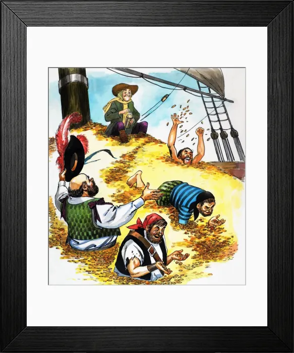 Framed Print : Tales from Many Lands: Why the Sea is Salty Framed Print : Tales from Many Lands: Why the Sea is Salty
