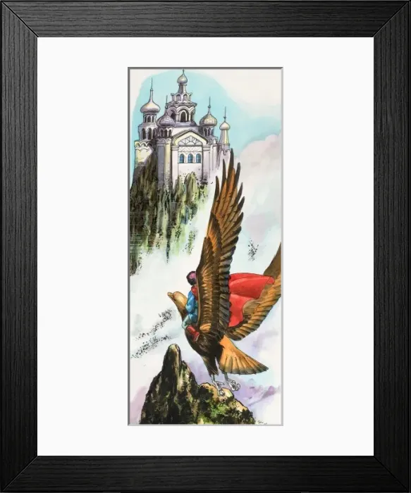 Framed Print : Tales from Many Lands: Ivans Magic Horse Framed Print : Tales from Many Lands: Ivans Magic Horse