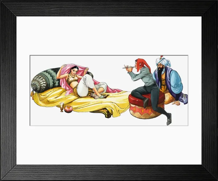Framed Print : Tales from Many Lands: The Whistle and the Purse Framed Print : Tales from Many Lands: The Whistle and the Purse