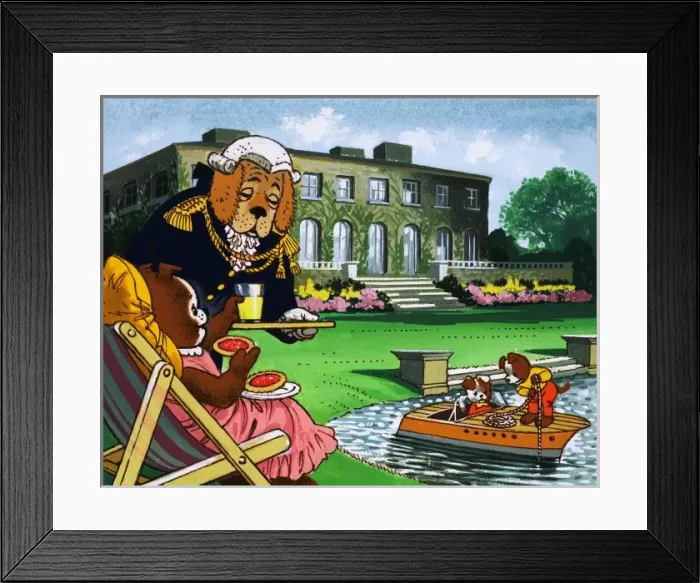Framed Print : The Jolly Dogs Framed Print : The Jolly Dogs