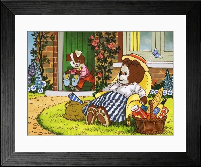Framed Print : The Jolly Dogs Framed Print : The Jolly Dogs
