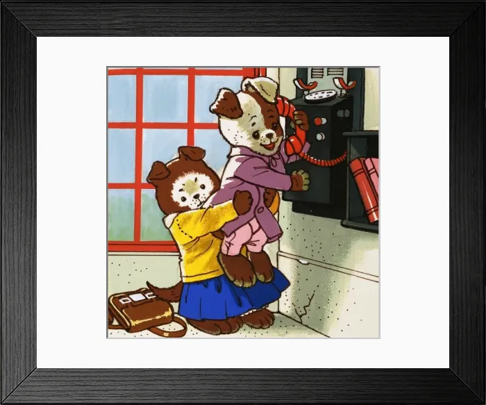 Framed Print : The Jolly Dogs Framed Print : The Jolly Dogs