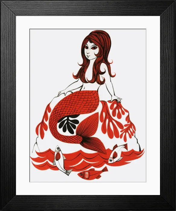 Framed Print : Mermaid Framed Print : Mermaid