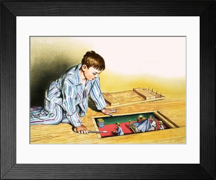 Framed Print : The Borrowers Framed Print : The Borrowers