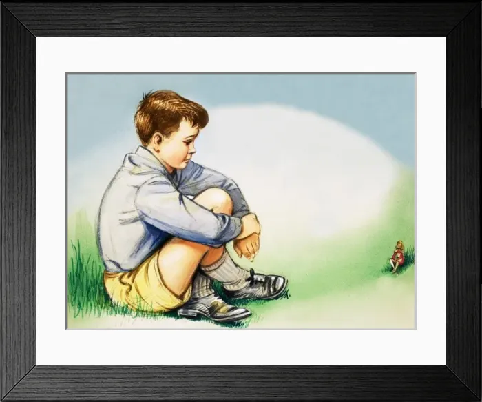 Framed Print : The Borrowers Framed Print : The Borrowers