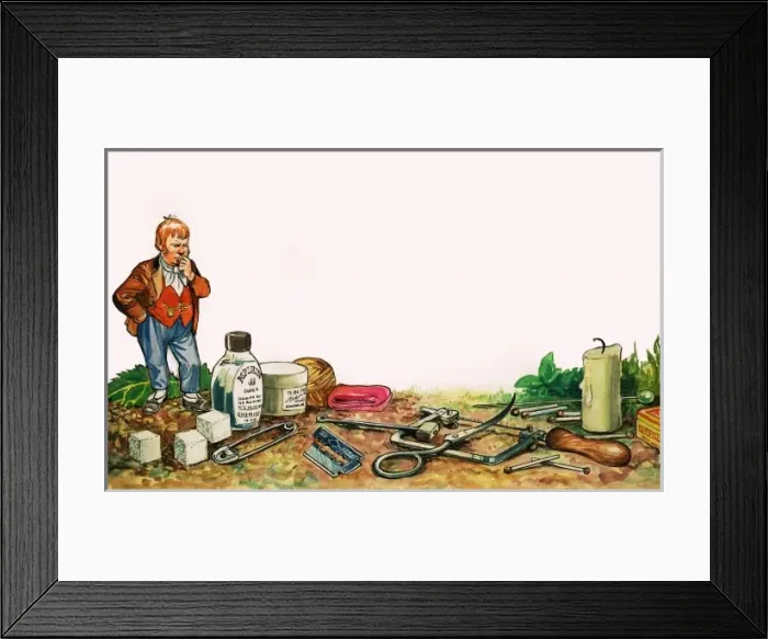 Framed Print : The Borrowers Framed Print : The Borrowers
