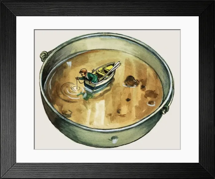 Framed Print : The Borrowers Framed Print : The Borrowers