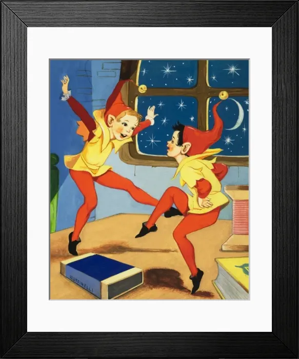 Framed Print : Pixies dancing Framed Print : Pixies dancing