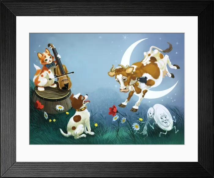 Framed Print : Hey Diddle Diddle Framed Print : Hey Diddle Diddle