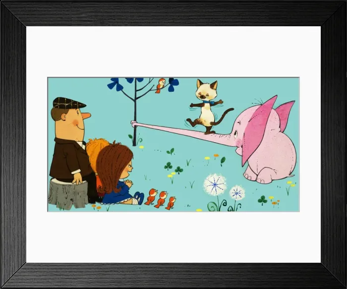 Framed Print : Pinkie Puff Framed Print : Pinkie Puff