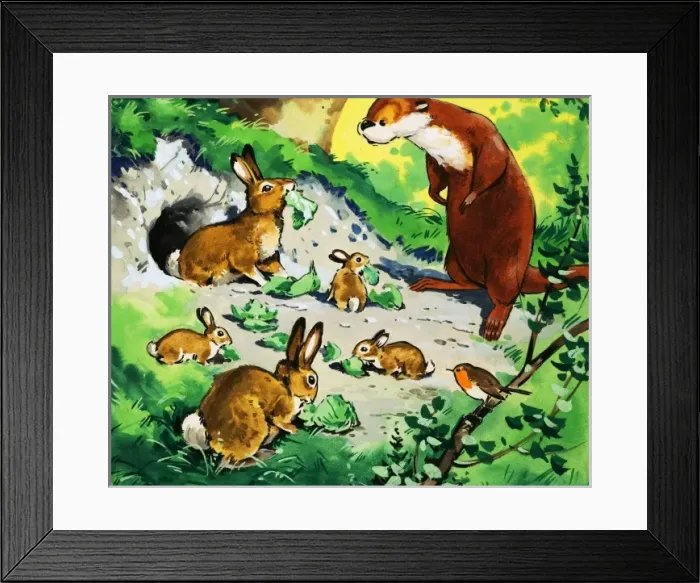 Framed Print : Fliptail the otter Framed Print : Fliptail the otter
