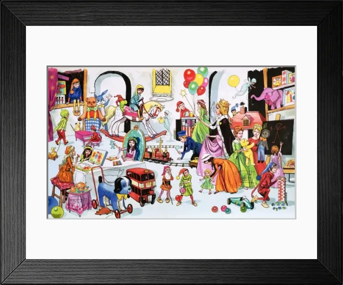 Framed Print : Childrens fantasy Framed Print : Childrens fantasy