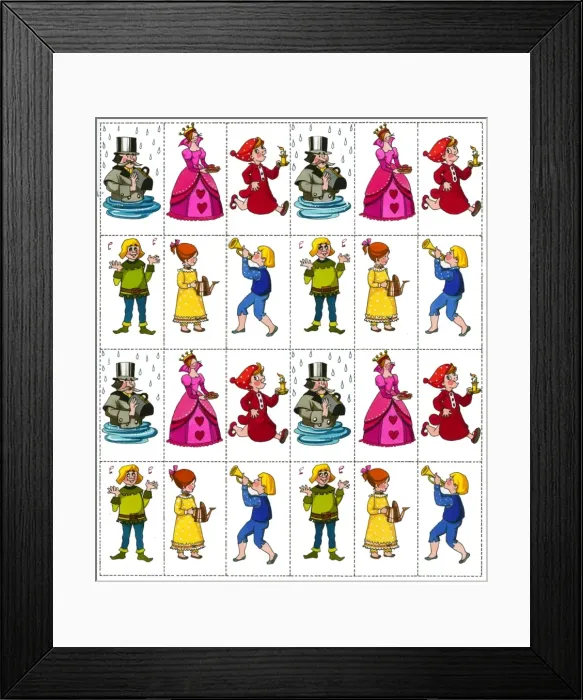 Framed Print : Game cards Framed Print : Game cards