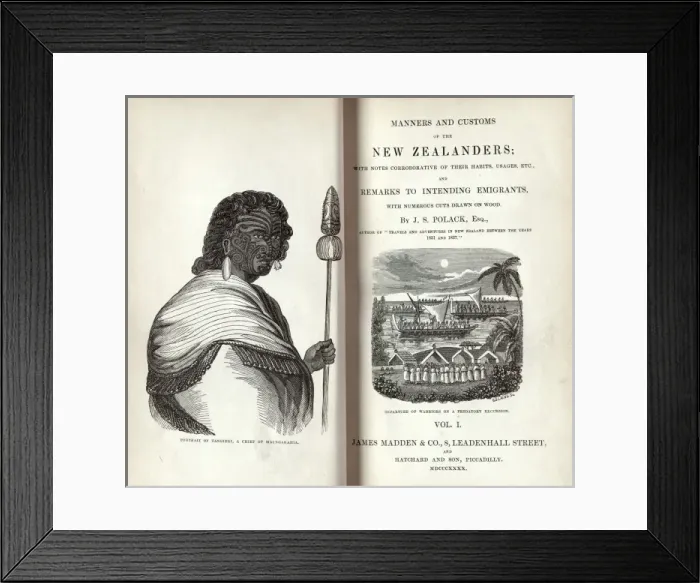 Framed Print : Maori chief Framed Print : Maori chief
