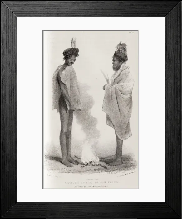 Framed Print : Natives of the Bogan Tribe Framed Print : Natives of the Bogan Tribe