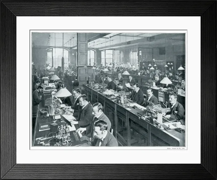 Framed Print : Central Telegraph Office Framed Print : Central Telegraph Office