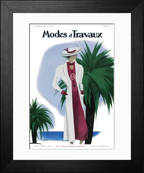 Framed Print : Modes et Travaux 1936 Framed Print : Modes et Travaux 1936