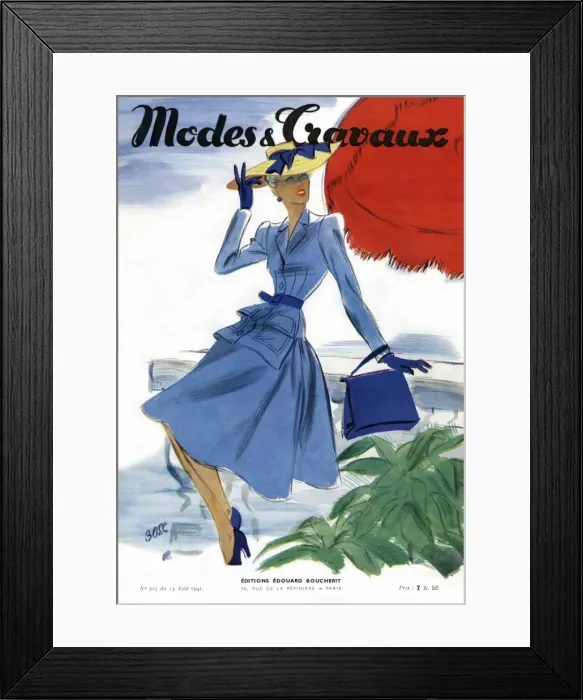 Framed Print : Modes et Travaux 1941 Framed Print : Modes et Travaux 1941