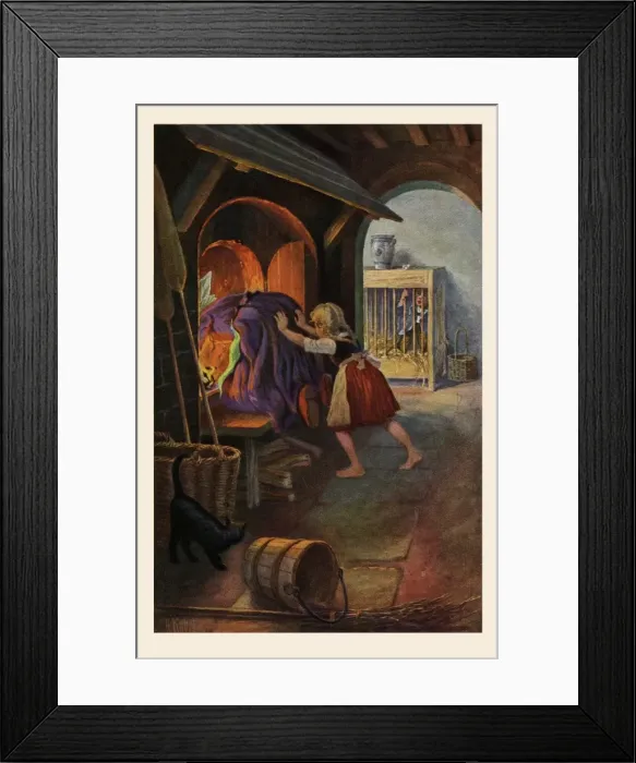 Framed Print : Hansel and Gretel Framed Print : Hansel and Gretel