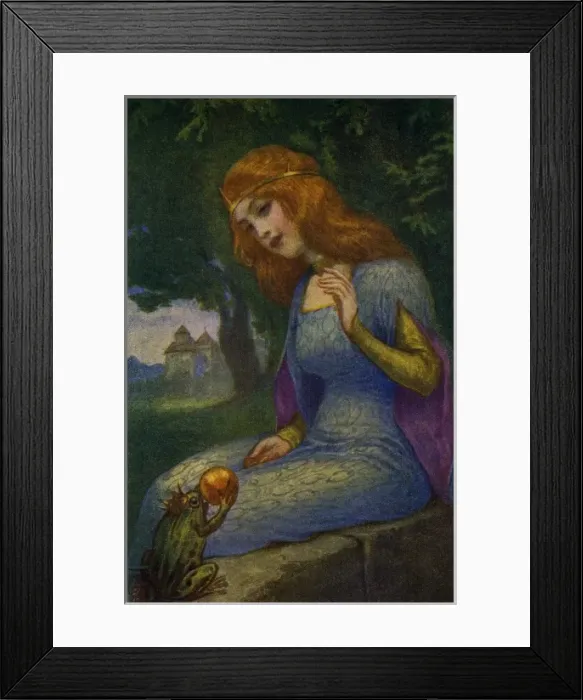 Framed Print : The Frog Prince Framed Print : The Frog Prince